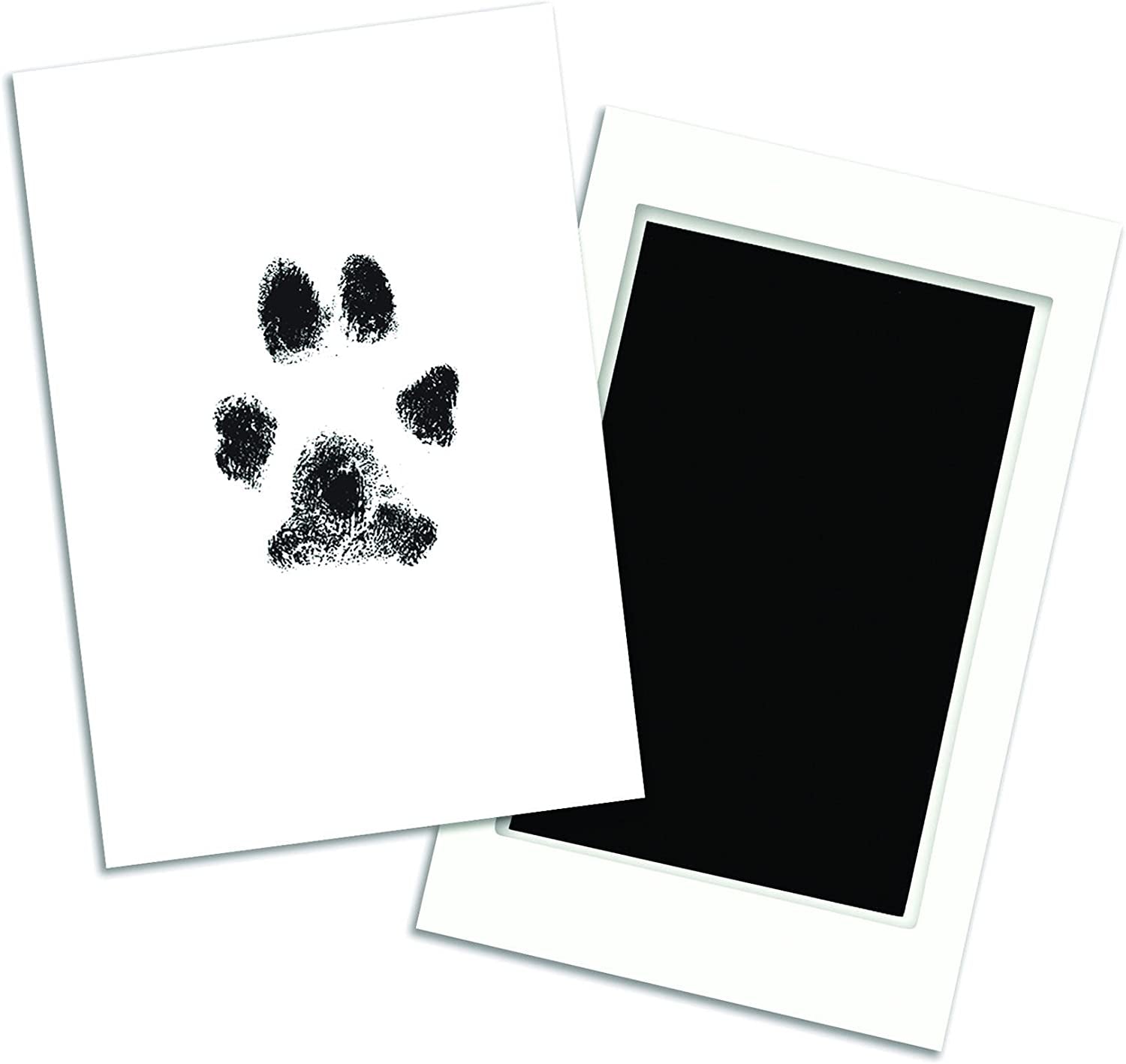 S/M Paw Print Clean Touch Ink Pad, Dog or Cat Pet Owner Keepsake, DIY Inkless Nose Print and Pawprint Impression Making Kit, Small/Medium